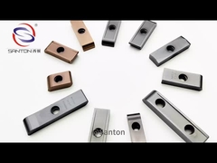 K15 Feinkörner WC Einsätze Bearbeitung gekühltes Gusseisen 91.5HRA Karbid-Fräsen Einsätze