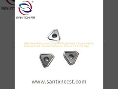 High Wear Resistance Carbide Milling Inserts 's Guarantee for Extended Tool Life and Production Time of 25 To 30 Days