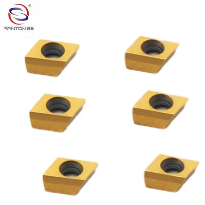 kaufen Gute Schlag- und Verschleißfestigkeit P15 Hartmetall-Wendeschneidplatten PVD-beschichtet online manufacture