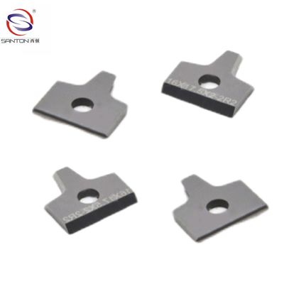 kaufen ISO9001 Holzverarbeitungskarbid Einsätze 91 HRA Schlagschwingungsbeständig online manufacture