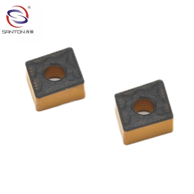 kaufen Cvd-Schwarzes und gelbe Zusammensetzung beschichteten CNMG-Hartmetalleinsätze P35 92,8 HRA CNMM 120408 online manufacture