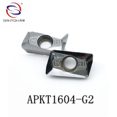 kaufen Hartmetalleinsätze K05 APKT 1604 für das Mahlen von Karbidwerkzeugeinsätzen ISO14001 2800 TRS online manufacture