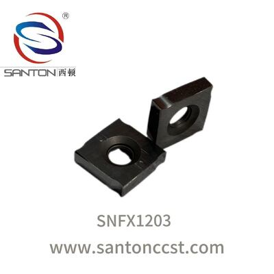 kaufen Verschleißfeste dreischneidige CVD-beschichtete Hartmetall-Fräseinsätze für CNC-Fräsen online manufacture