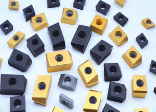 PVD-beschichtete Karbid-Index-Inserts Nichteisenmetall 91.5HRA LPE/LSE-Serie Vertikale Fräs-Inserts